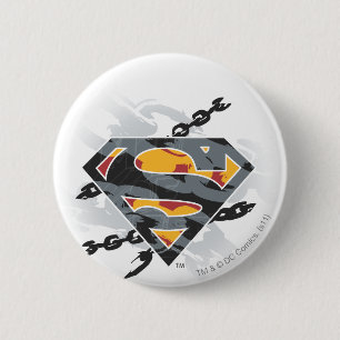 Superman Stylized   Logos für Ketten Button
