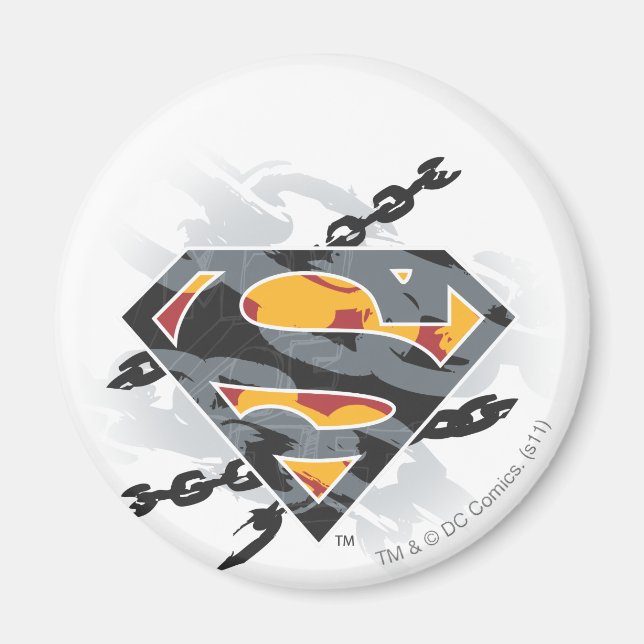 Superman Stylized | Logos für Ketten Magnet (Vorne)