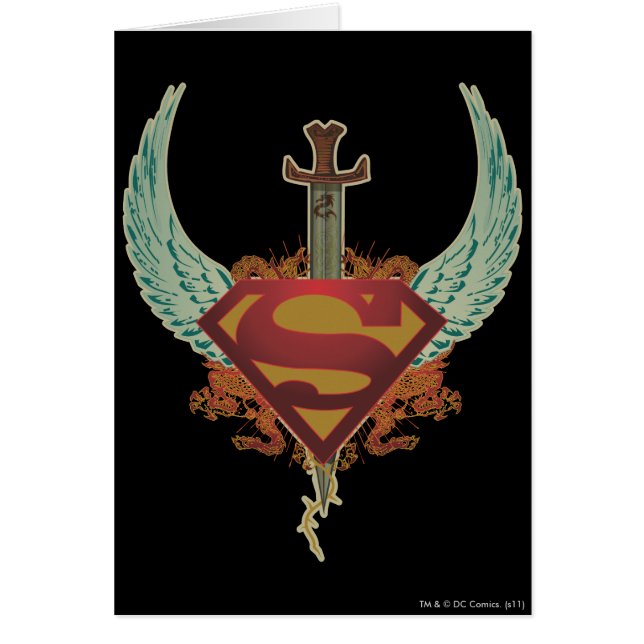 Superman Stylized | Wings-Logo (Vorne)