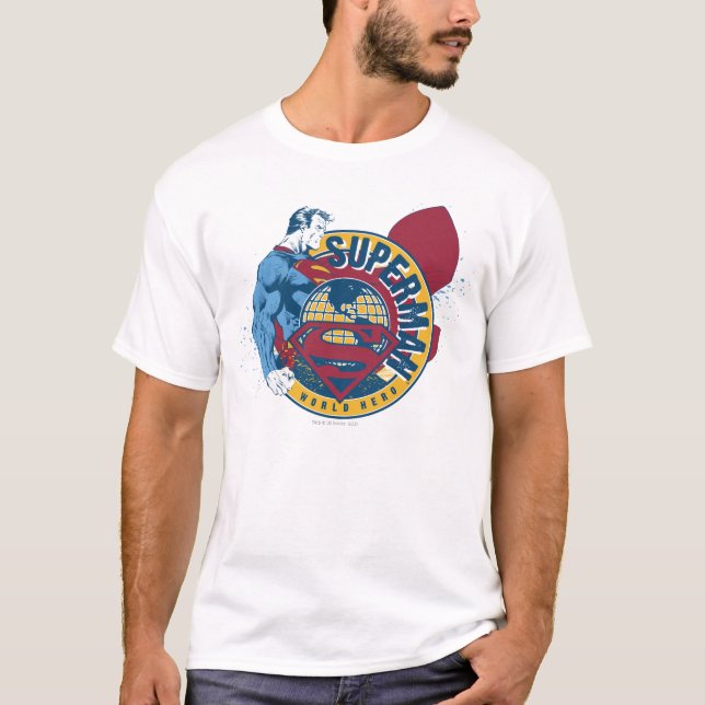 Superman - Weltheld T-Shirt (Vorderseite)