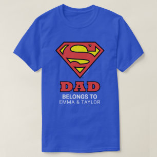 Supermann  Dieser Super-Vater gehört zum T - Shir T-Shirt