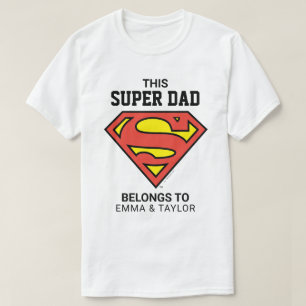 Supermann  Dieser Super-Vater gehört zum T - Shir T-Shirt