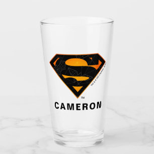 Supermann  Halloween-Inspiriertes Logo Glas