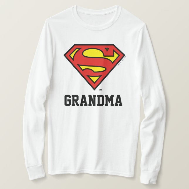Supermann| Super Oma T-Shirt (Design vorne)