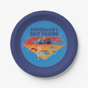 Supermans bester Freund Pappteller