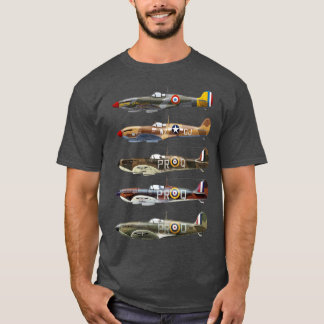 Supermarine Spitfire ist ein britisches Jagdflugze T-Shirt