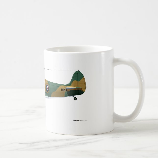 Supermarine Spitfire Kaffeetasse (Rechts)