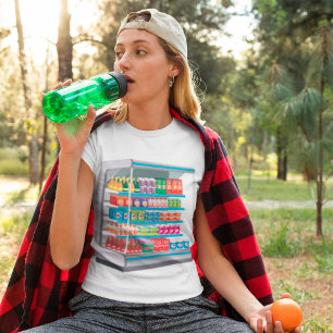 Supermarket Dairy Kühlschrank T-Shirt