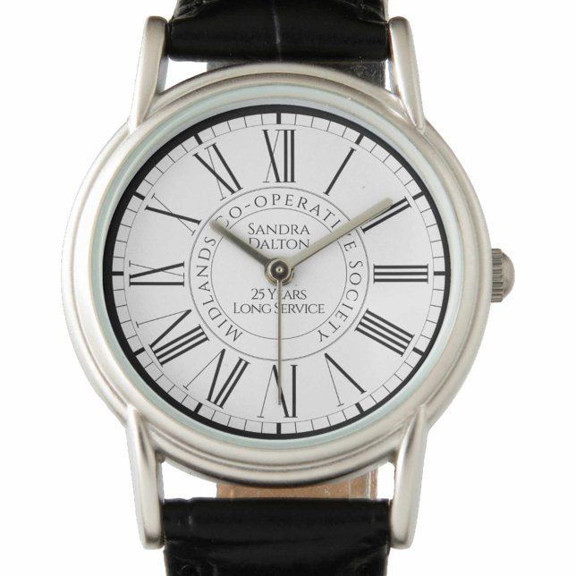 Supermarket Retail Long Service Award Personalisie Armbanduhr (Von Creator hochgeladen)