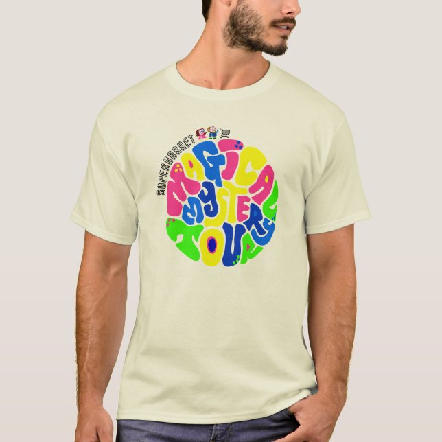 Supermarkt - magischer Geheimnis-Ausflug-T - Shirt (Vorderseite)
