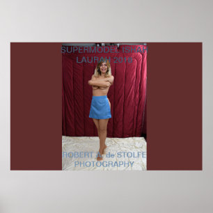 SUPERMODEL ISHAH LAURAH 2018 POSTER