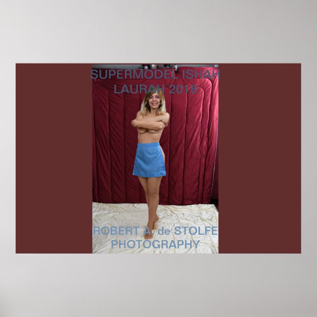 SUPERMODEL ISHAH LAURAH 2018 POSTER (Vorne)