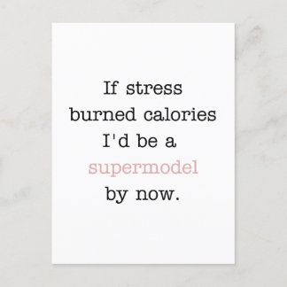 Supermodel Postkarte