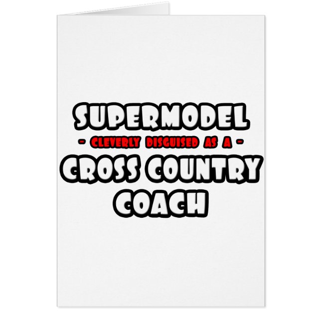 Supermodèle .. Coach cross-country (Devant)