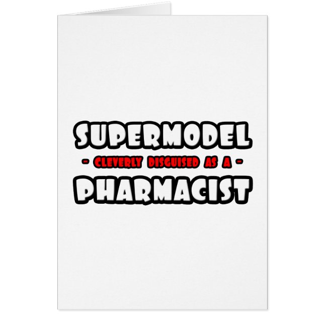 Supermodèle .. Pharmacien (Devant)