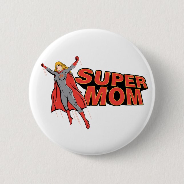 Supermom Button (Vorderseite)
