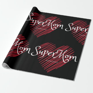 SuperMom genehmigt Geschenkpapier