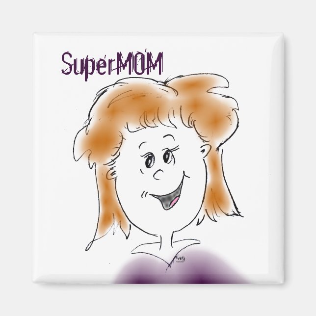 SuperMOM Magnet (Vorne)