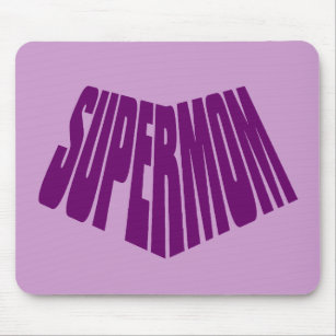 SuperMom: Meine Mutter ist mein Superheld Mousepad