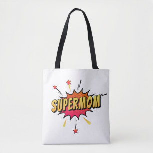 Supermom Retro Comic Pop Art  Sac fourre-tout