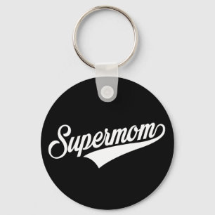 Supermom (Schwarzes) - Schlüsselanhänger