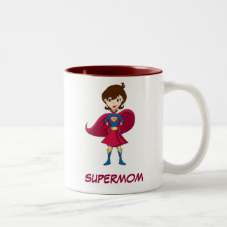 SUPERMOM ZWEIFARBIGE TASSE