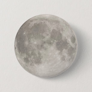 Supermond am schwarzen Himmel Button