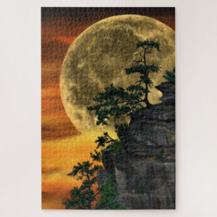 Supermoon Night - Zeichnend Kunstsammlung