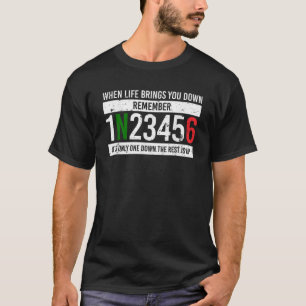 Supermoto Enduro Lustiger Biker Stil Chopper Motoc T-Shirt