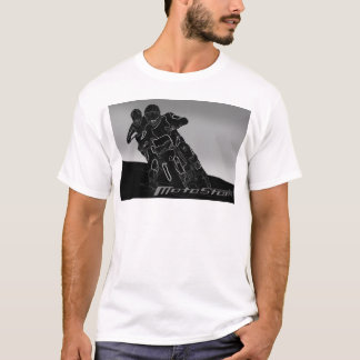 Supermoto spielt es herein unterstützen die T-Shirt