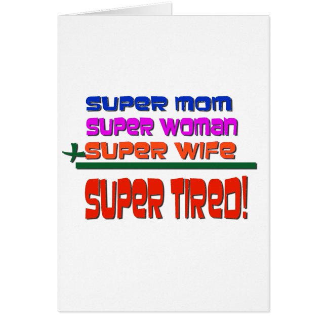 Supermüdes! (Vorne)