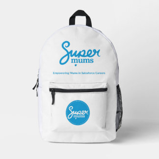 Supermums Cut Sew Bagpack Bedruckter Rucksack