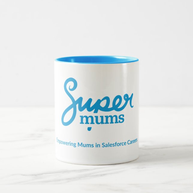 Supermums Mug à deux tons (Centre)