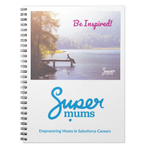 Supermums Spiral Foto Notebook - Inspiriert werden Notizblock