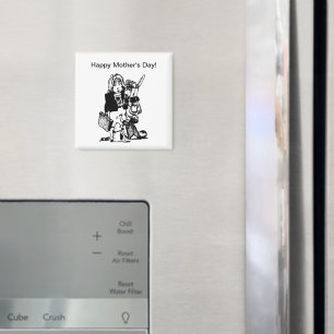 Supermutter: Eine Mama, die das alles macht Magnet