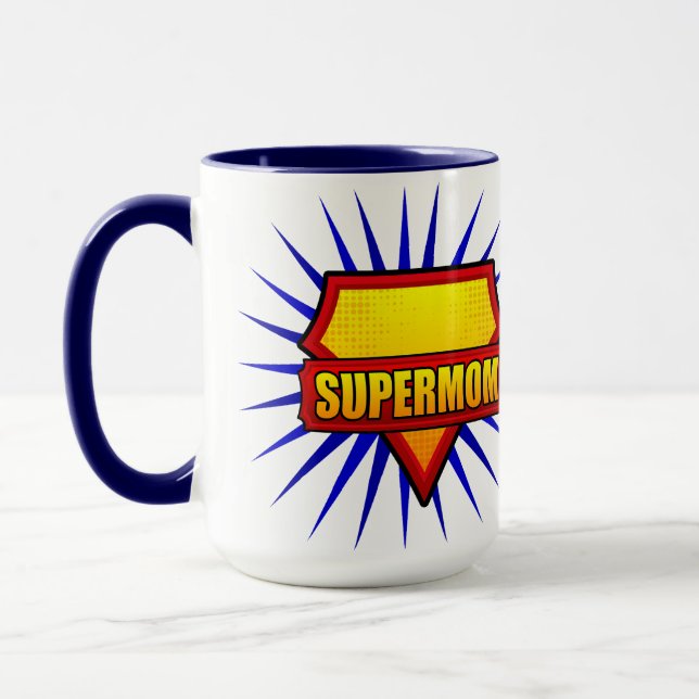 Supermutterschutz-Pop-Tasse Tasse (Links)