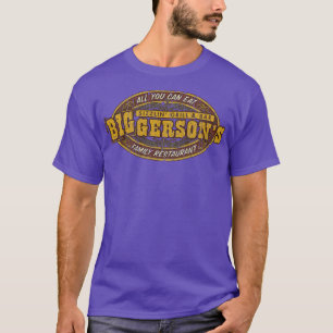Supernatural Biggersons Family Restaurant 2007 T-Shirt