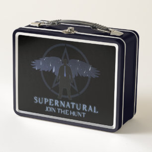 Supernatural Castiel Falling Stars Grafik Metall Brotdose