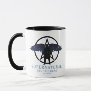Supernatural Castiel Falling Stars Grafik Tasse
