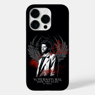 Supernatural Castiel Graffiti Graphic Case-Mate iPhone 14 Pro Hülle