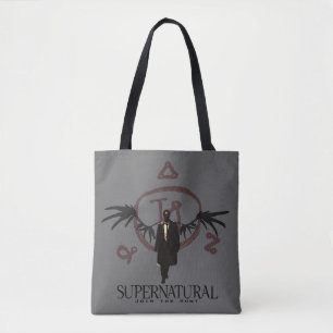 Supernatural Castiel Illustration Tasche
