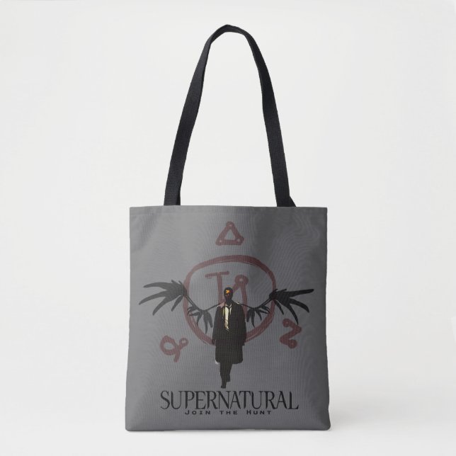 Supernatural Castiel Illustration Tasche (Vorderseite)