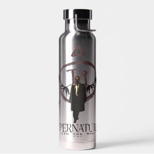 Supernatural Castiel Illustration Trinkflasche