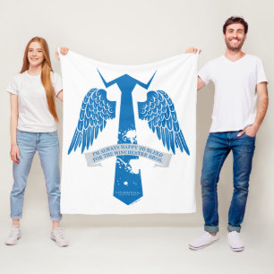 Supernatural Castiel Krawatte Zitat Grafisch Fleecedecke