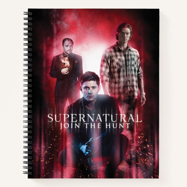 Supernatural Crowley, Dean und Sam Notizbuch (Vorderseite)