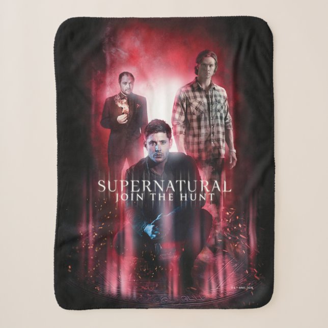 Supernatural Crowley, Dean und Sam Sherpadecke (Vorderseite)