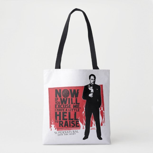Supernatural Crowley Quote Graphic Tasche (Vorderseite)