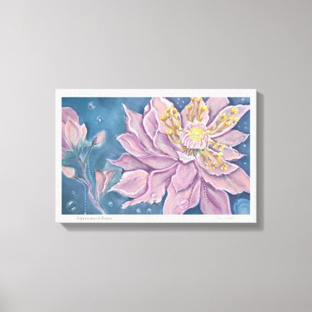 Supernatural Flower Leinwanddruck (Vorderseite)