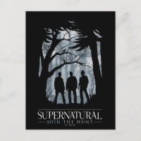Supernatural Forest Silhouette Graphic