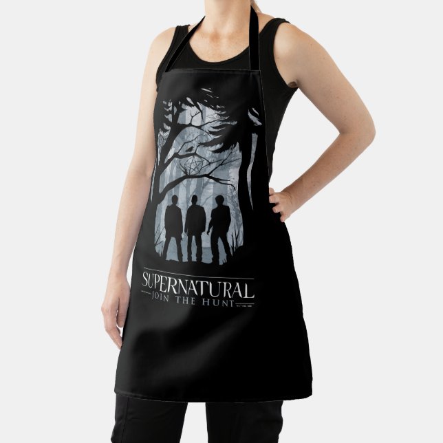 Supernatural Forest Silhouette Graphic Schürze (InSitu)